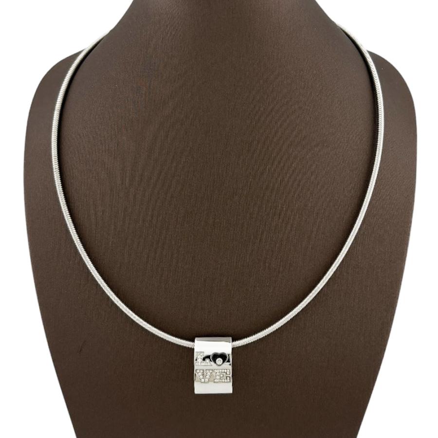 Chopard（ショパール） ハッピーダイヤモンド ラブ ネックレス 18金