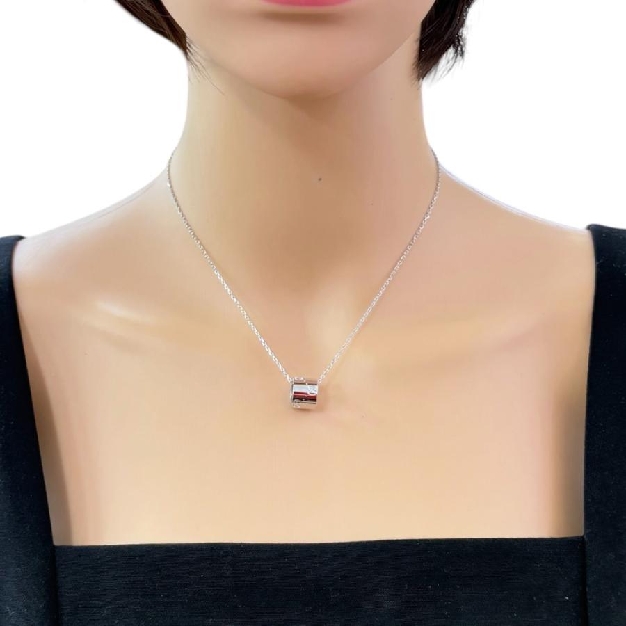 GUCCI☆アイコンペンダントトップ K18WG（ホワイトゴールド)美品 GUCCI（グッチ） アイコン ネックレス 18金 K18ホワイトゴールド