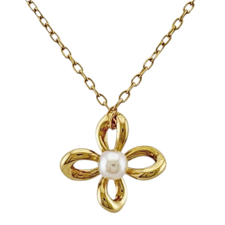 MIKIMOTO（ミキモト） ネックレス 18金 K18イエローゴールド パール