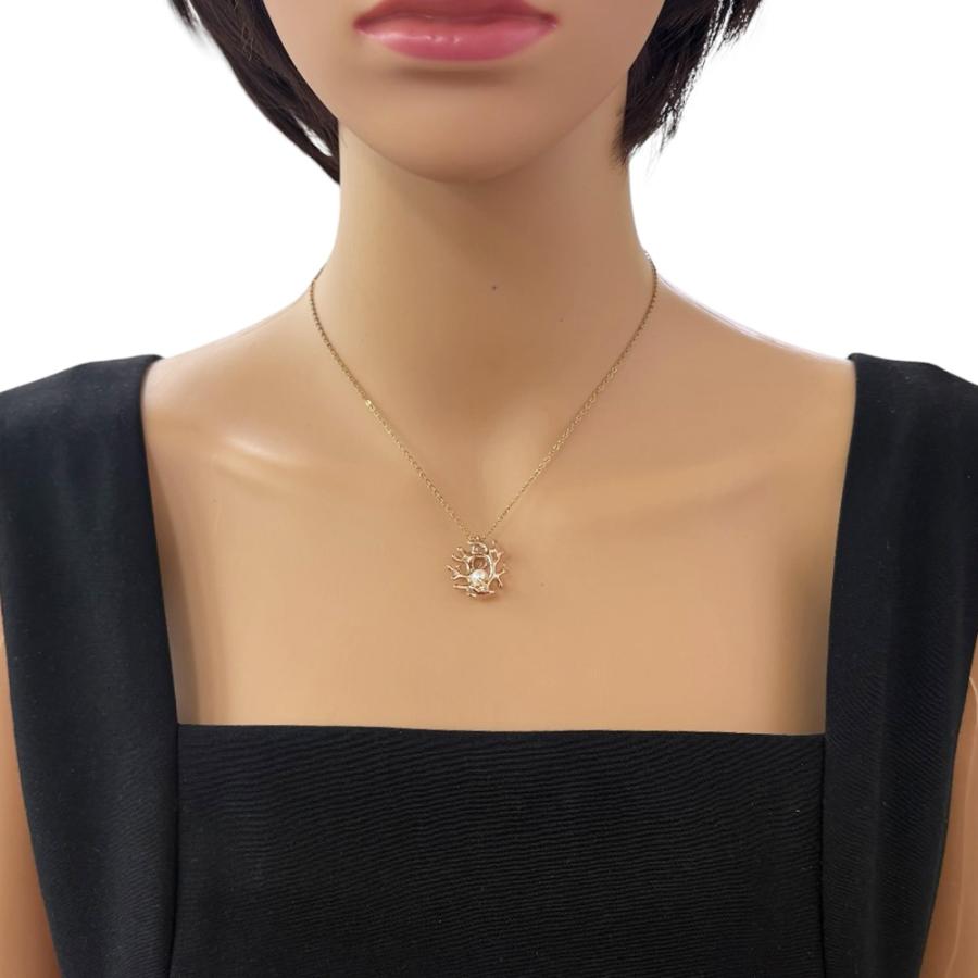 MIKIMOTO（ミキモト） ペンダントトップ 18金 K18ピンクゴールド