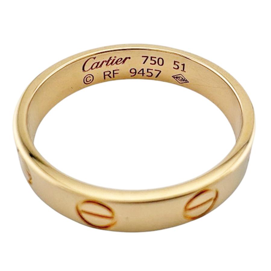 Cartier（カルティエ） ミニラブ リング 指輪 11号 18金 K18ピンク