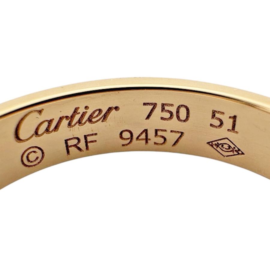 Cartier（カルティエ） ミニラブ リング 指輪 11号 18金 K18ピンク