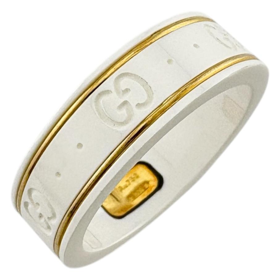 GUCCI指輪１８号 GUCCI（グッチ） リング 指輪 18号 18金 K18イエローゴールド ユニ