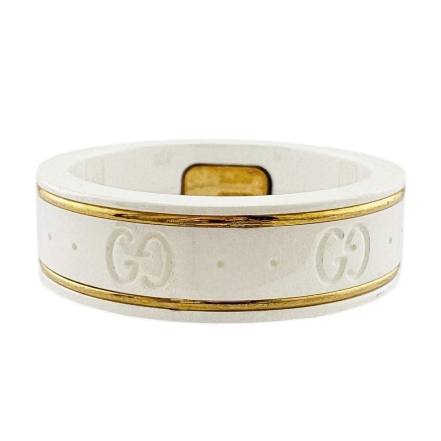 GUCCI（グッチ） リング 指輪 18号 18金 K18イエローゴールド ユニ