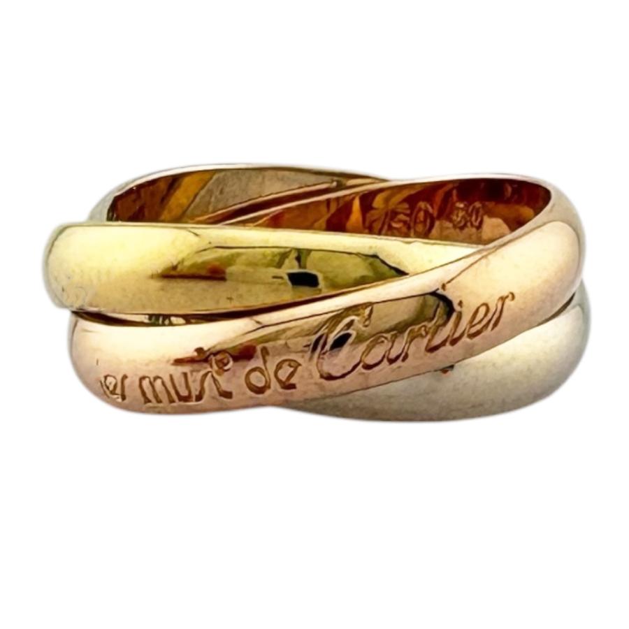 Cartier（カルティエ） トリニティ リング 指輪 10号 18金 K18イエロー