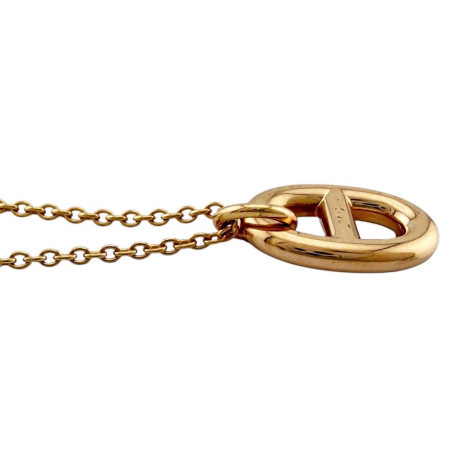 HERMES（エルメス） シェーヌダンクル ネックレス 18金 K18ピンク