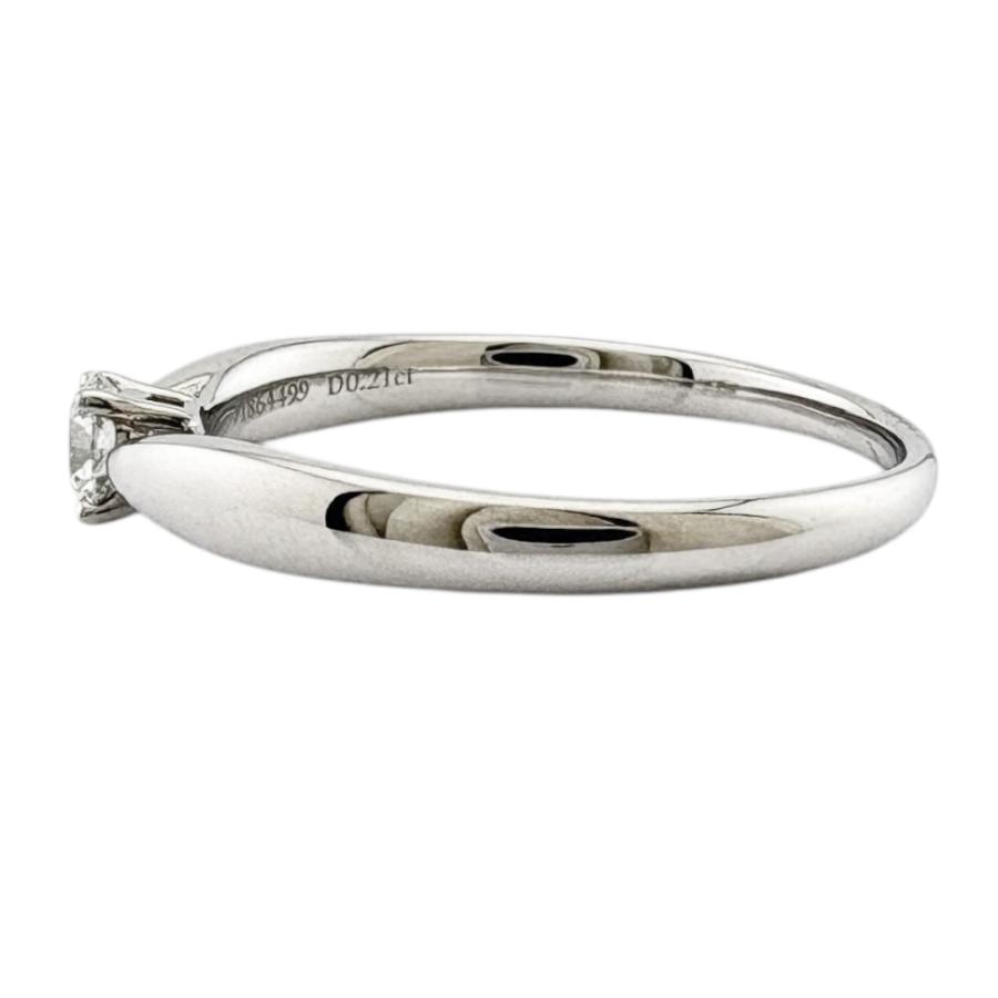 美品　TIFFANY&Co. ティファニー ハーモニー ダイヤ　リング 15号 TIFFANY&Co.（ティファニー） ハーモニー リング 指輪 15号 Pt950