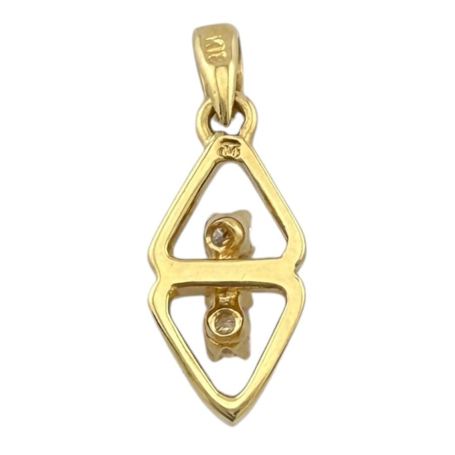 MIKIMOTO（ミキモト） ペンダントトップ 18金 K18イエローゴールド
