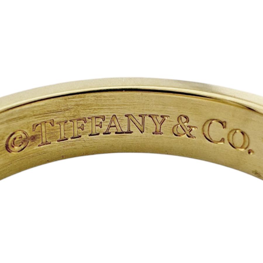 TIFFANY&Co.（ティファニー） ミルグレイン リング 指輪 8号 18金 K18