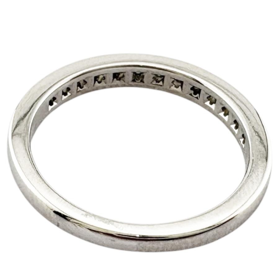 TIFFANY&Co.（ティファニー） ハーフエタニティ リング 指輪 9号 Pt950