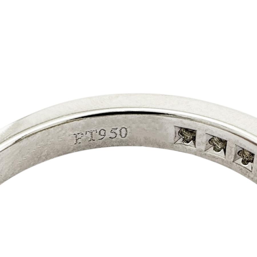 TIFFANY&Co.（ティファニー） ハーフエタニティ リング 指輪 9号 Pt950