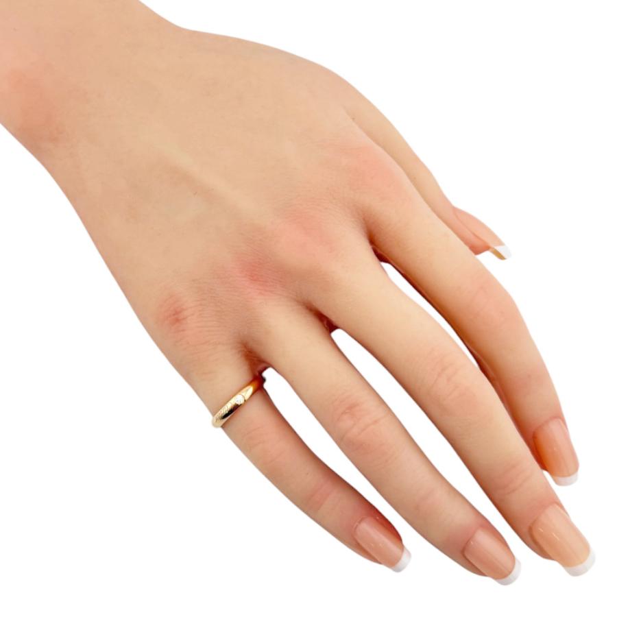 Cartier（カルティエ） Cドゥウエディング リング 指輪 8号 18金 K18