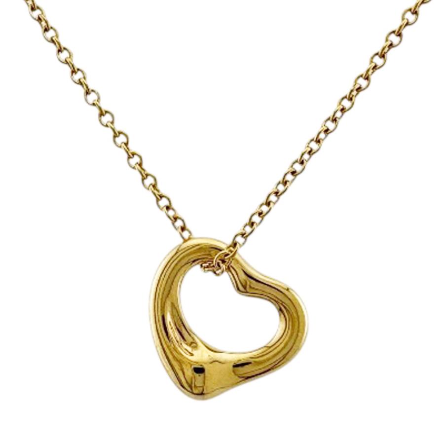 TIFFANY&Co.（ティファニー） オープンハート ネックレス 18金 K18
