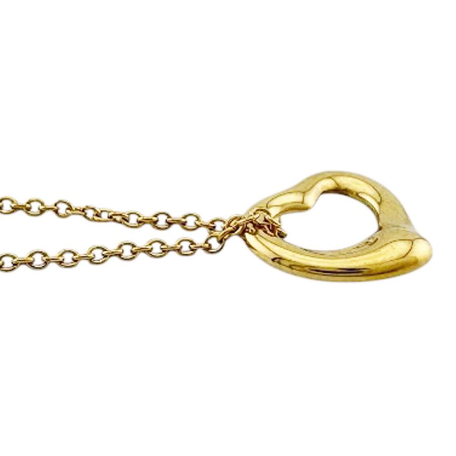 TIFFANY&Co.（ティファニー） オープンハート ネックレス 18金 K18