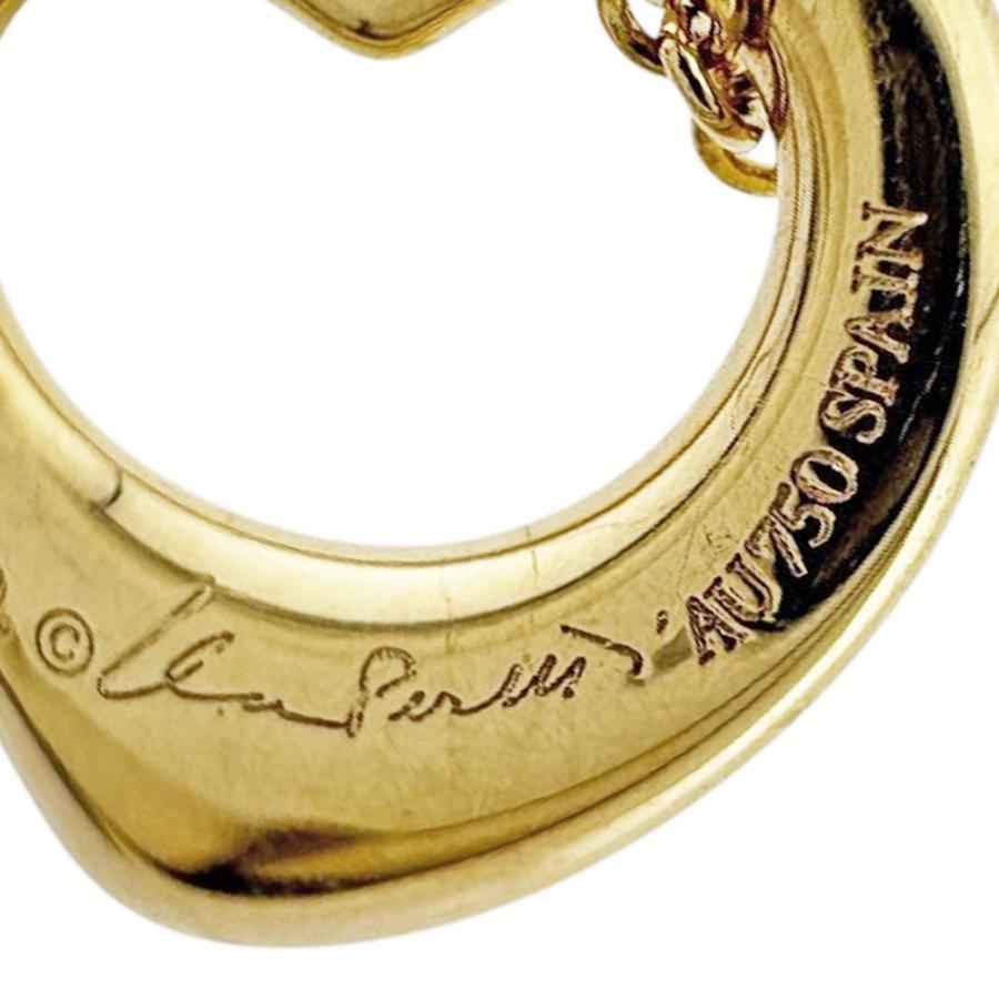 TIFFANY&Co.（ティファニー） オープンハート ネックレス 18金 K18