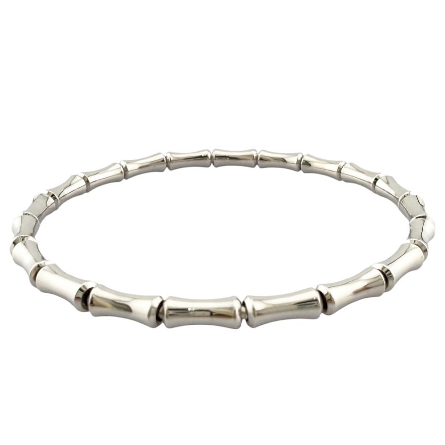 GUCCI（グッチ） バンブー ＃16 ブレスレット 18金 K18ホワイト