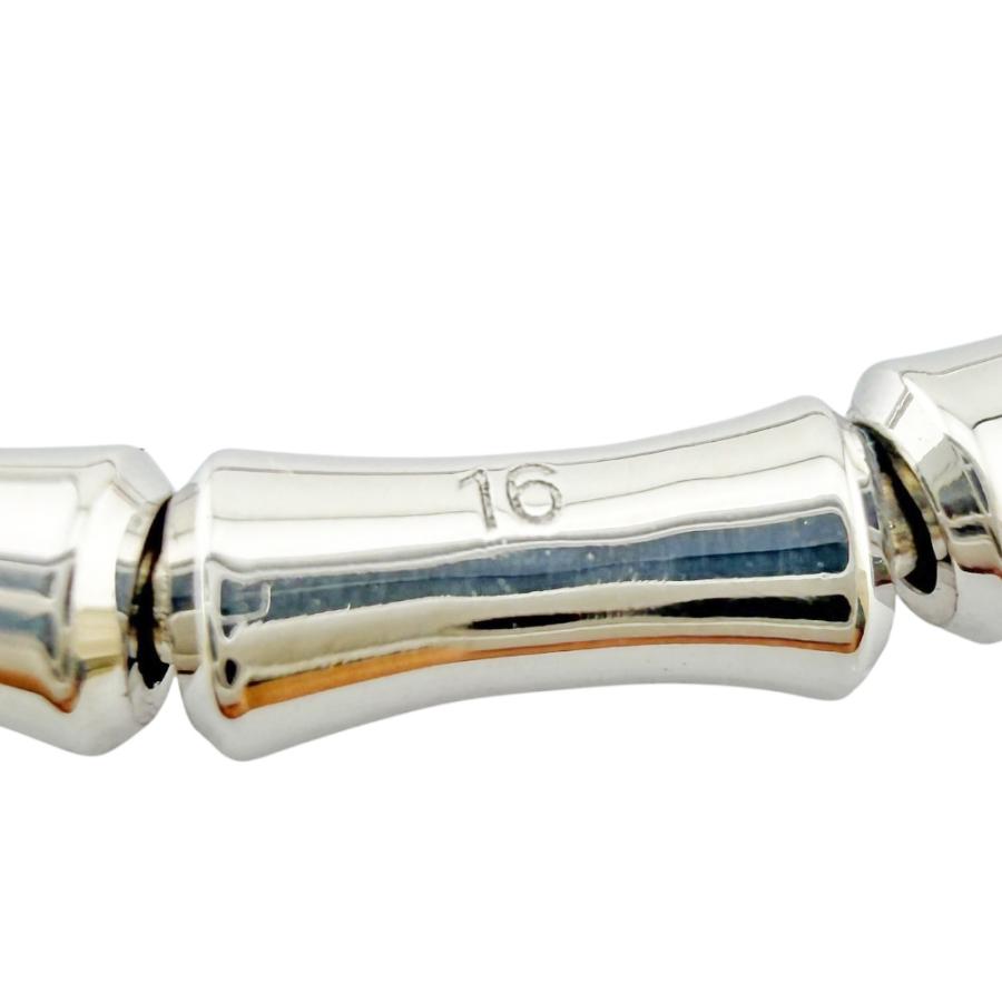 GUCCI（グッチ） バンブー ＃16 ブレスレット 18金 K18ホワイト