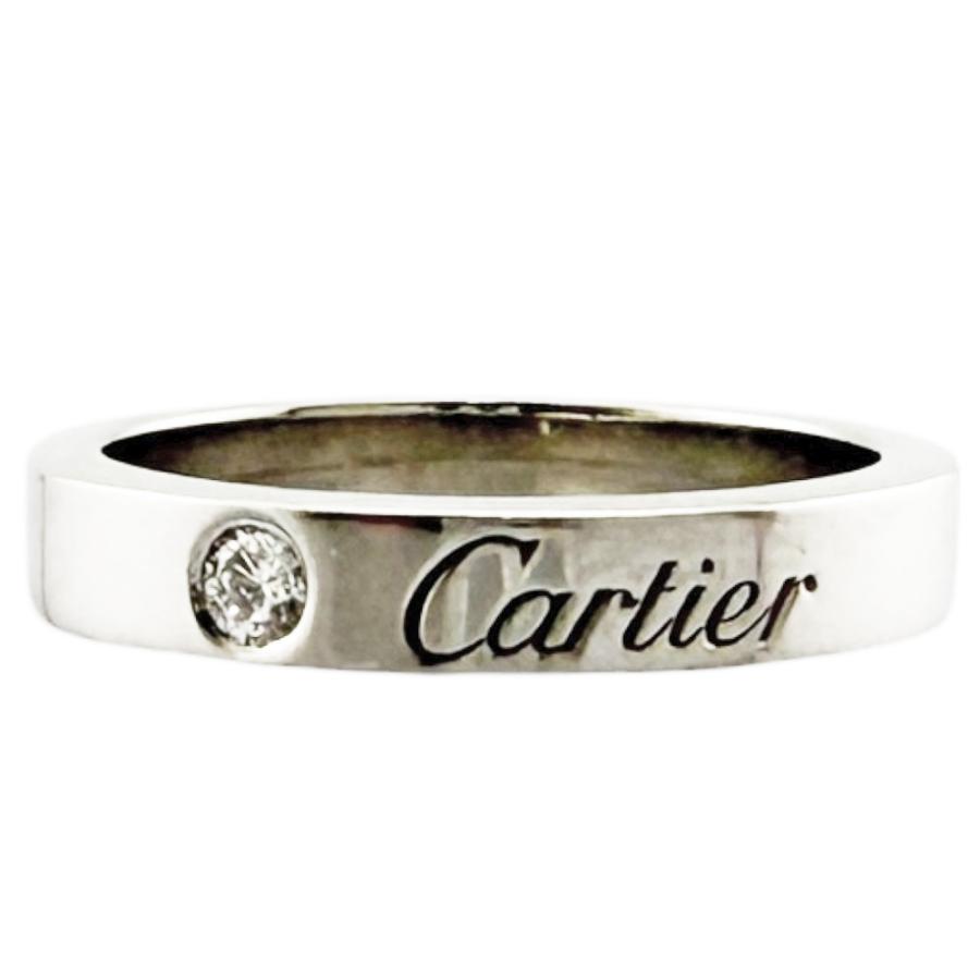 Cartier（カルティエ） Cドゥ ウエディング リング 指輪 4号 Pt950