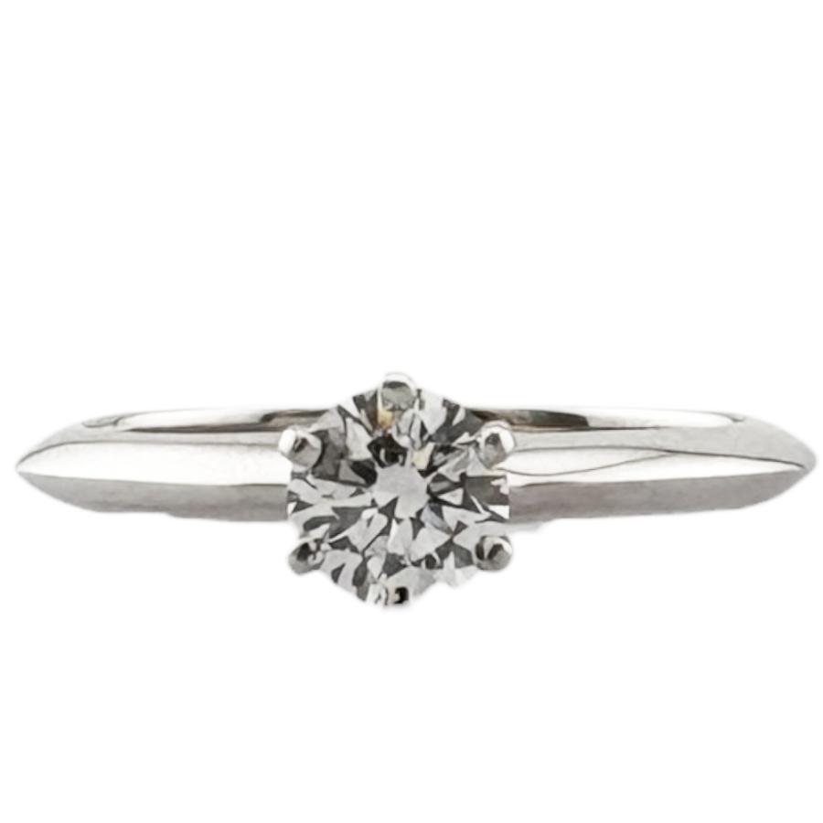 TIFFANY&Co.（ティファニー） ソリティア リング 指輪 8号 Pt950