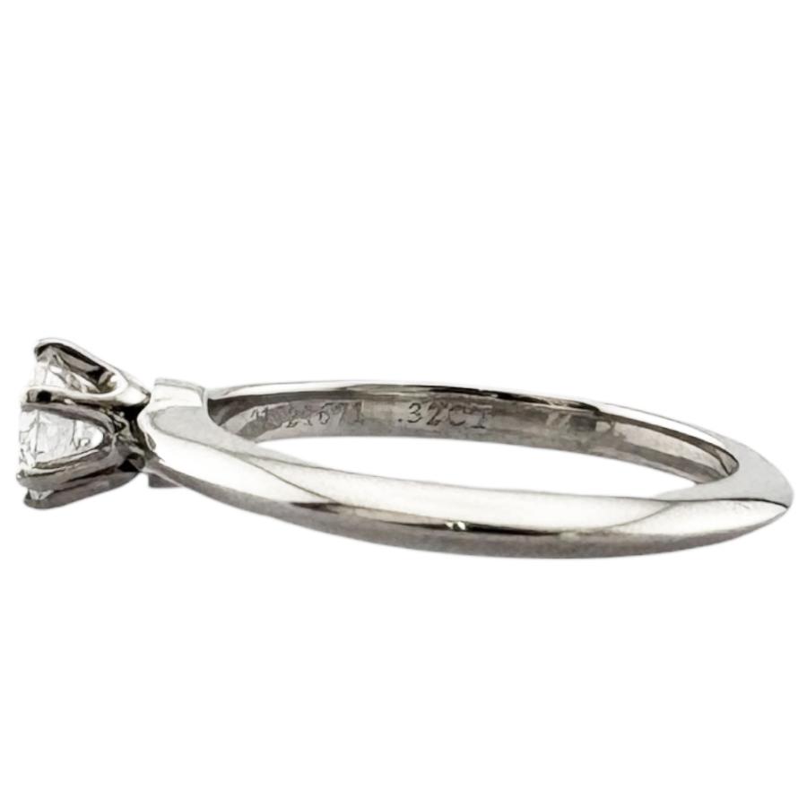 TIFFANY&Co.（ティファニー） ソリティア リング 指輪 8号 Pt950