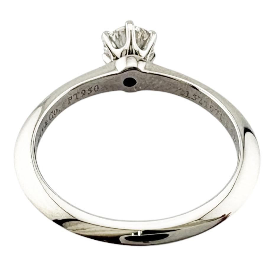 TIFFANY&Co.（ティファニー） ソリティア リング 指輪 8号 Pt950