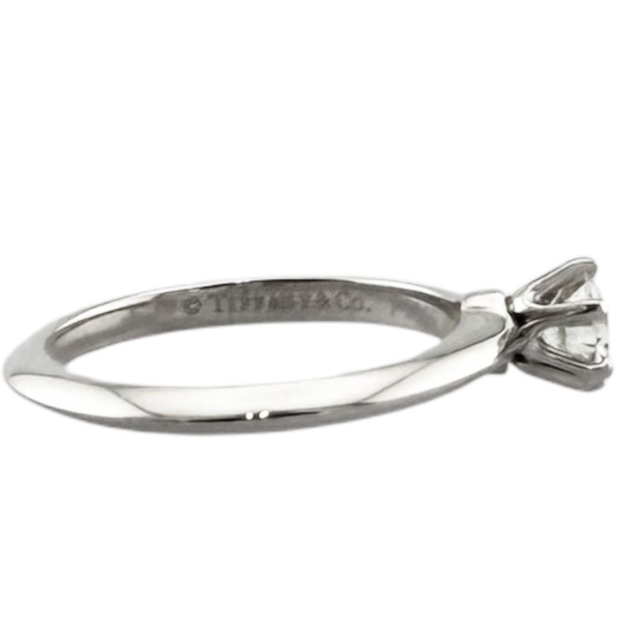 TIFFANY&Co.（ティファニー） ソリティア リング 指輪 8号 Pt950