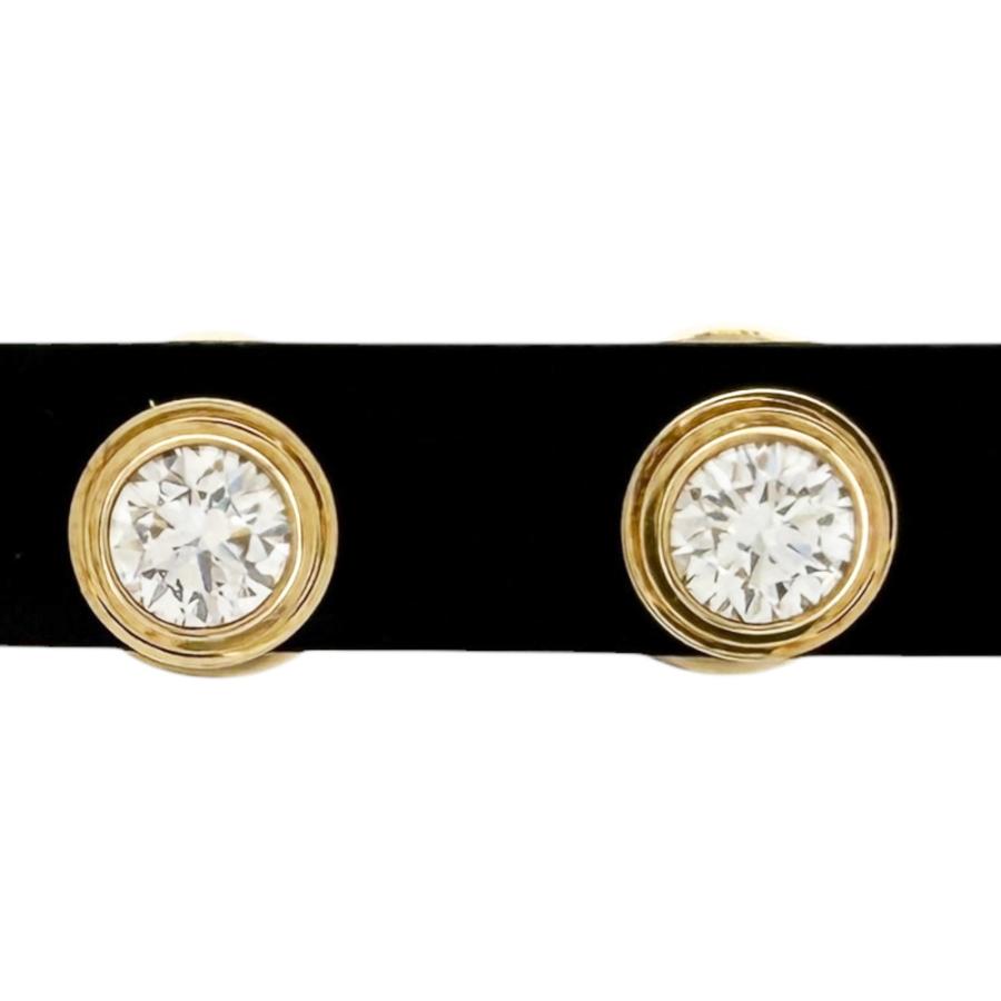 Cartier（カルティエ） ダムール ディアマンレジェ 約0.18ct ピアス 18