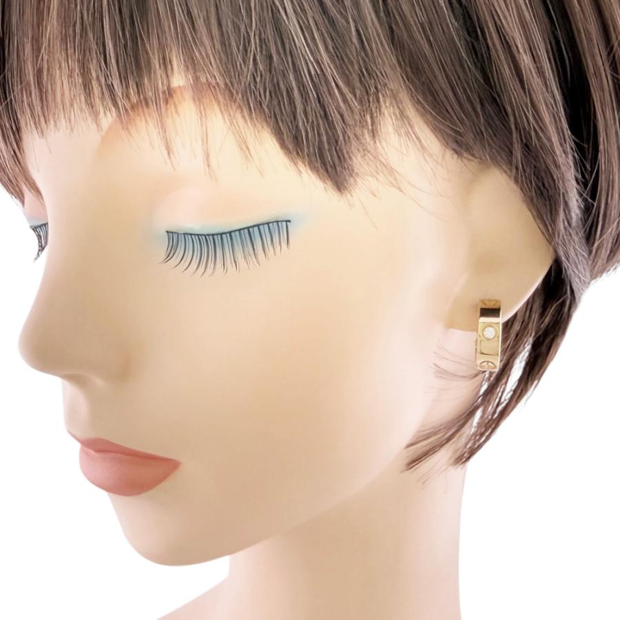 Cartier（カルティエ） クラシックモデル ラブ フープ ピアス 18金 K18