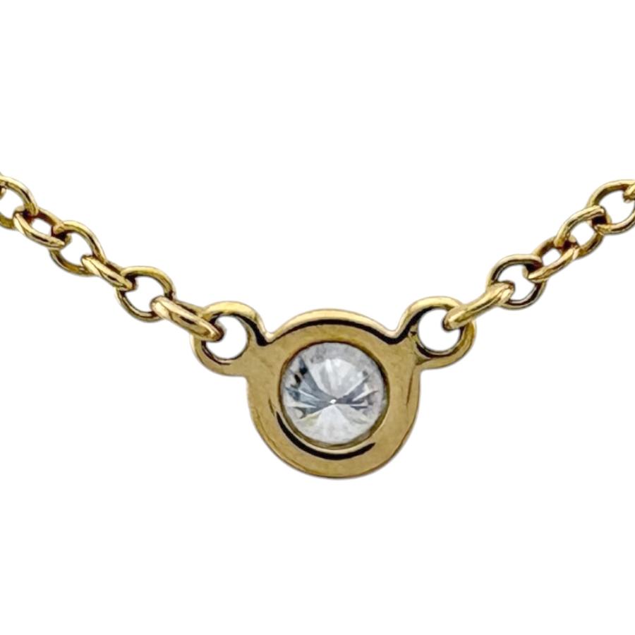 TIFFANY&Co.（ティファニー） バイザヤード 約0.05ct ネックレス 18金