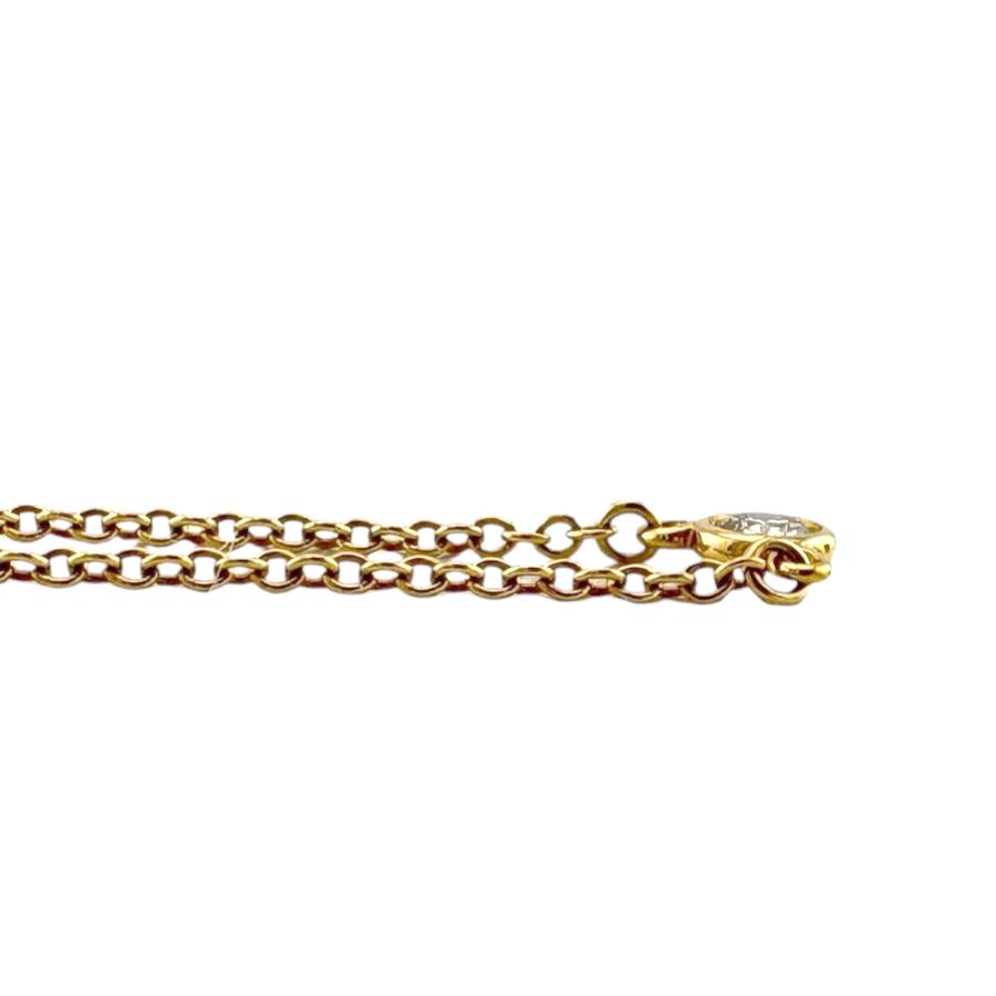 TIFFANY&Co.（ティファニー） バイザヤード 約0.05ct ネックレス 18金