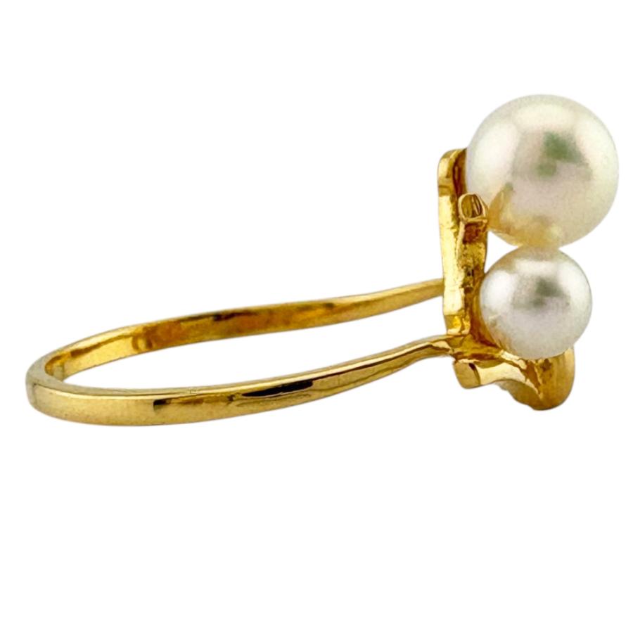 MIKIMOTO（ミキモト） リング 指輪 11.5号 18金 K18イエローゴールド 