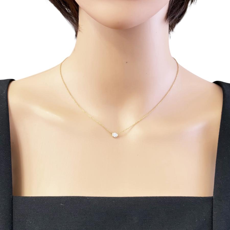 TIFFANY&Co.（ティファニー） バイザヤード ネックレス 18金 K18