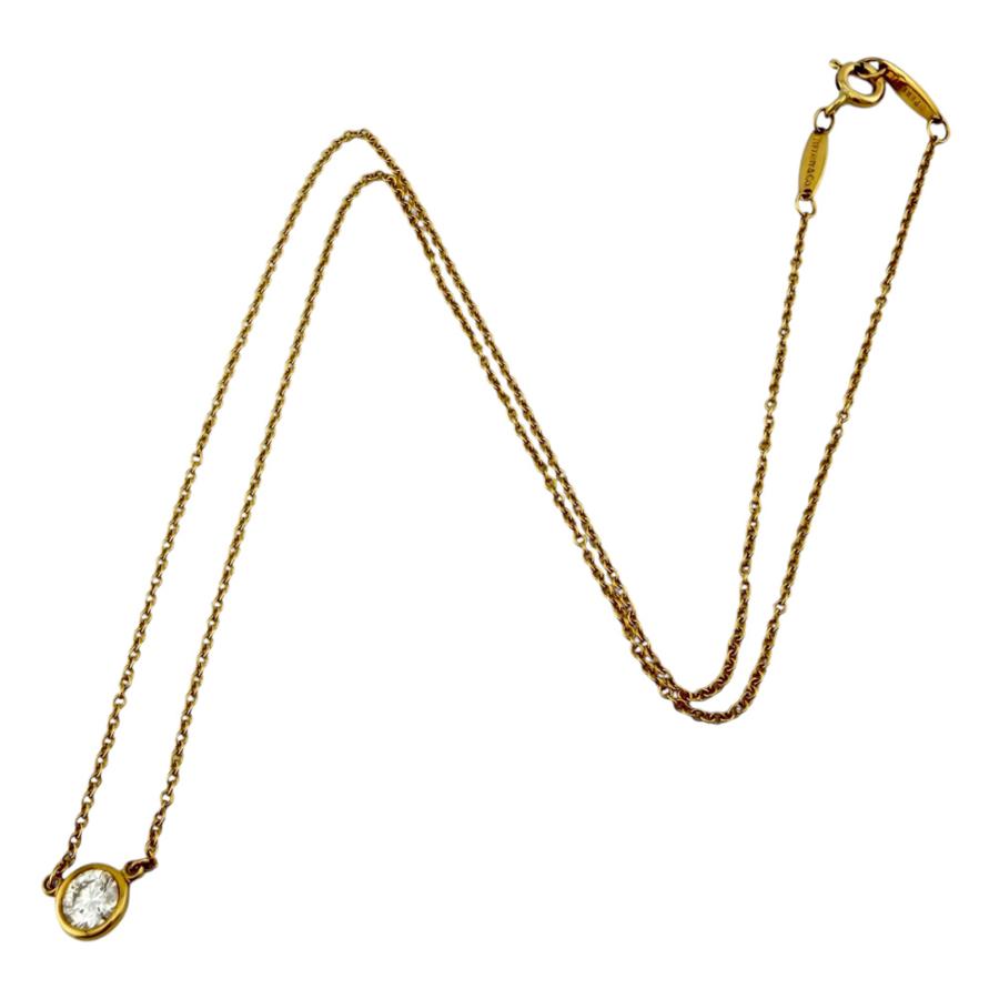 TIFFANY&Co.（ティファニー） バイザヤード ネックレス 18金 K18