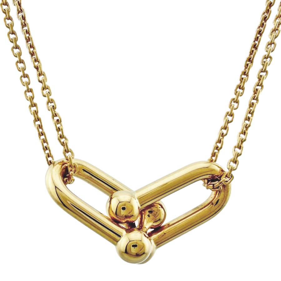 Tiffany & Co. ハードウェア リンク ネックレス TIFFANY&Co.（ティファニー） ハードウェア ダブル リンク ペンダント