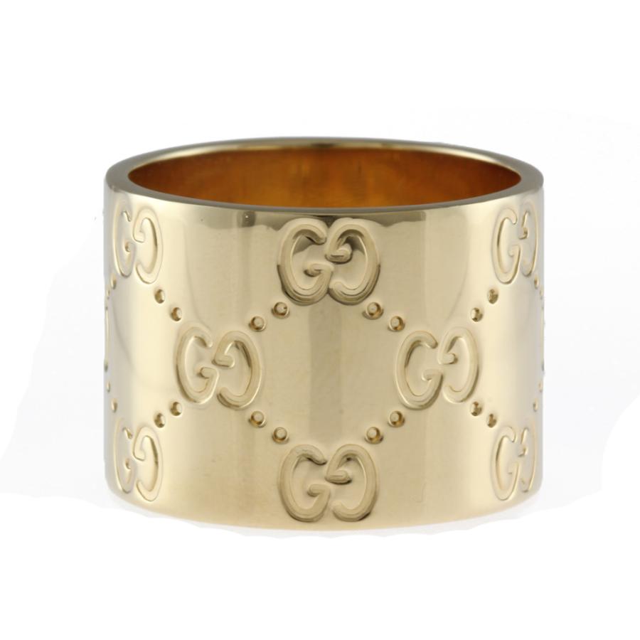 中古品 送料込 GUCCI グッチ リング K18WG 12号 イタリア産 中古品 送料込 GUCCI グッチ リング K18WG 12号 イタリア産 中古