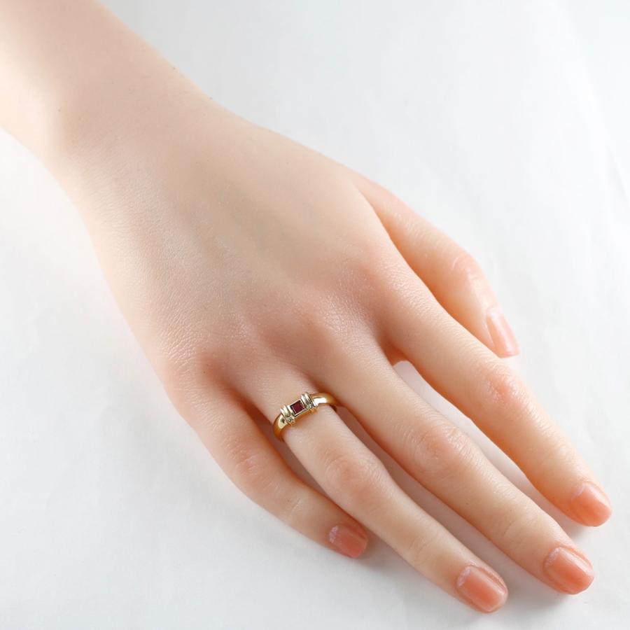 TIFFANY&Co.（ティファニー） K18 リング 指輪 ルビー 7.5号 