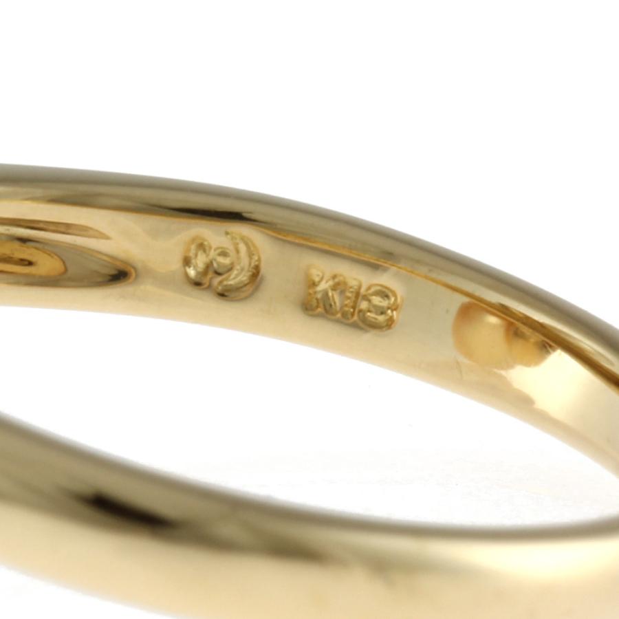 TASAKI（タサキ） K18 リング 指輪 パール ダイヤモンド0.02CT クロス 