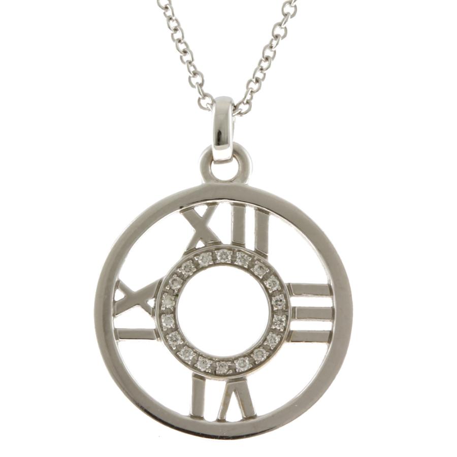 TIFFANY&Co. ティファニー アトラス メダリオン ネックレス 18金 K18  