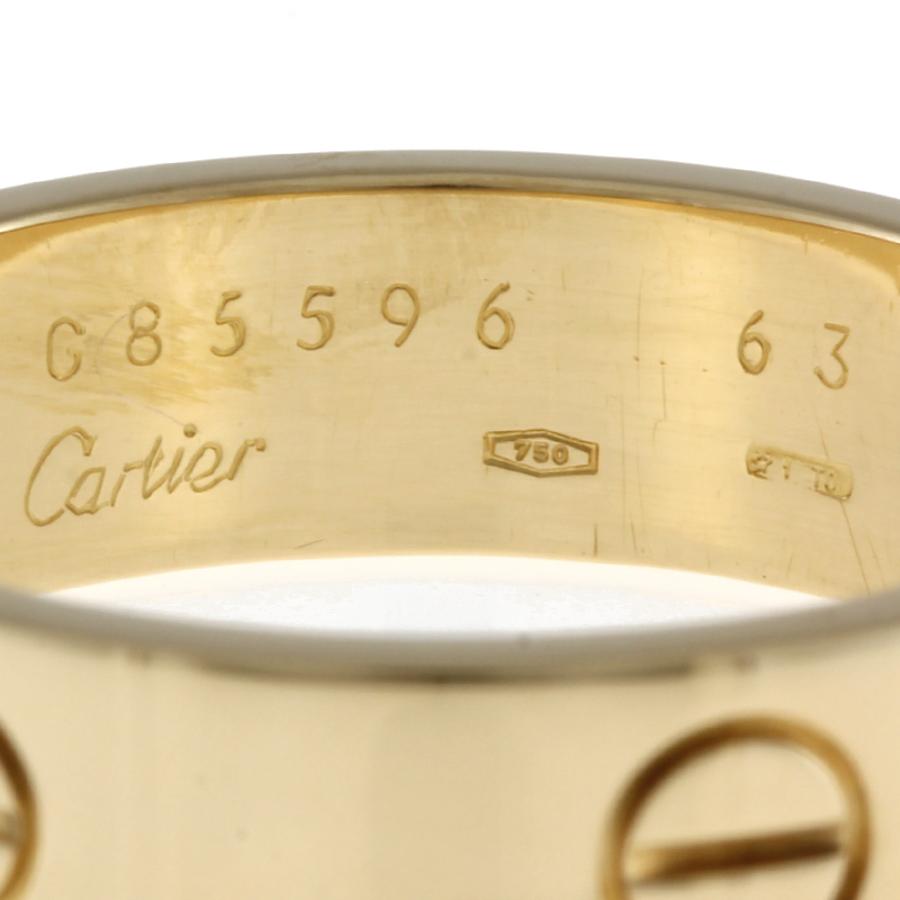 カルティエ CARTIER ラブリング #63 リング・指輪 22号 18金 K18