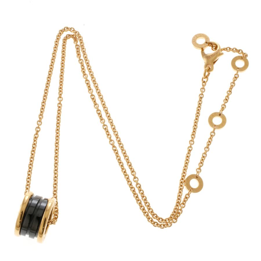 BVLGARI（ブルガリ） ビーゼロワン ブラックセラミック ネックレス 18