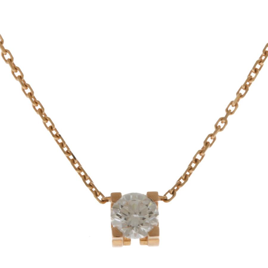 Cartier カルティエ CARTIER Cドゥ ダイヤモンド ネックレス 18 Cartier カルティエ CARTIER Cドゥ ダイヤモンド ネックレス 18