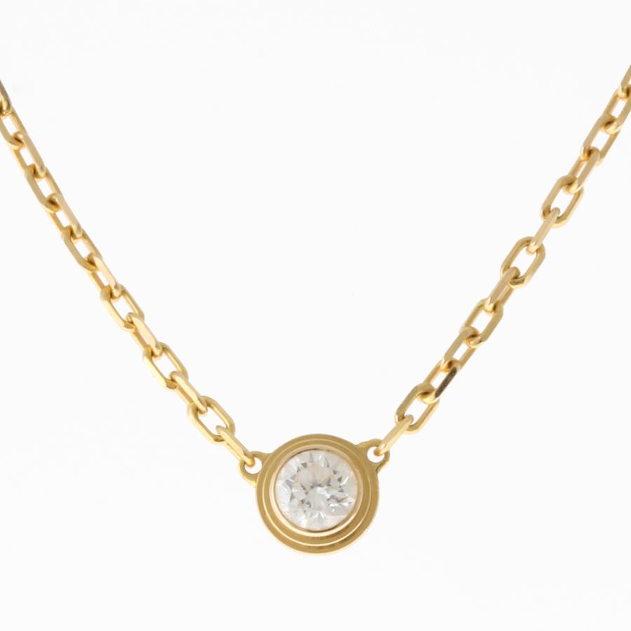 Cartier（カルティエ） ダムール ディアマンレジェ ネックレス 18金