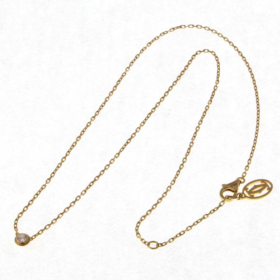 Cartier（カルティエ） ダムール ディアマンレジェ ネックレス 18金