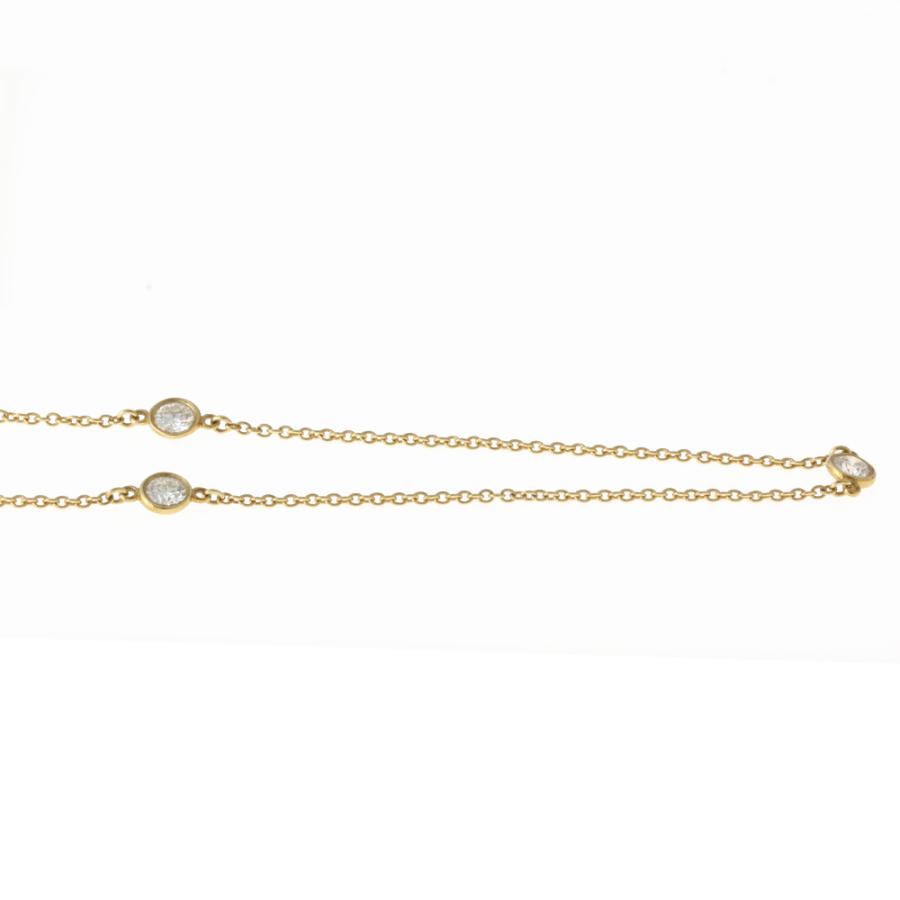 TIFFANY&Co.（ティファニー） バイザヤード 3P ネックレス 18金 K18