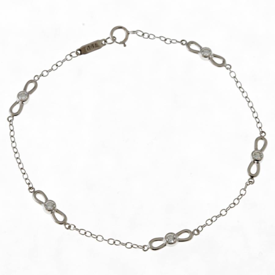 TIFFANY&Co.（ティファニー） リボン ブレスレット 18金 K18