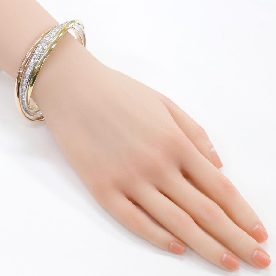 Cartier（カルティエ） トリニティ ブレスレット バングル 18金 K18