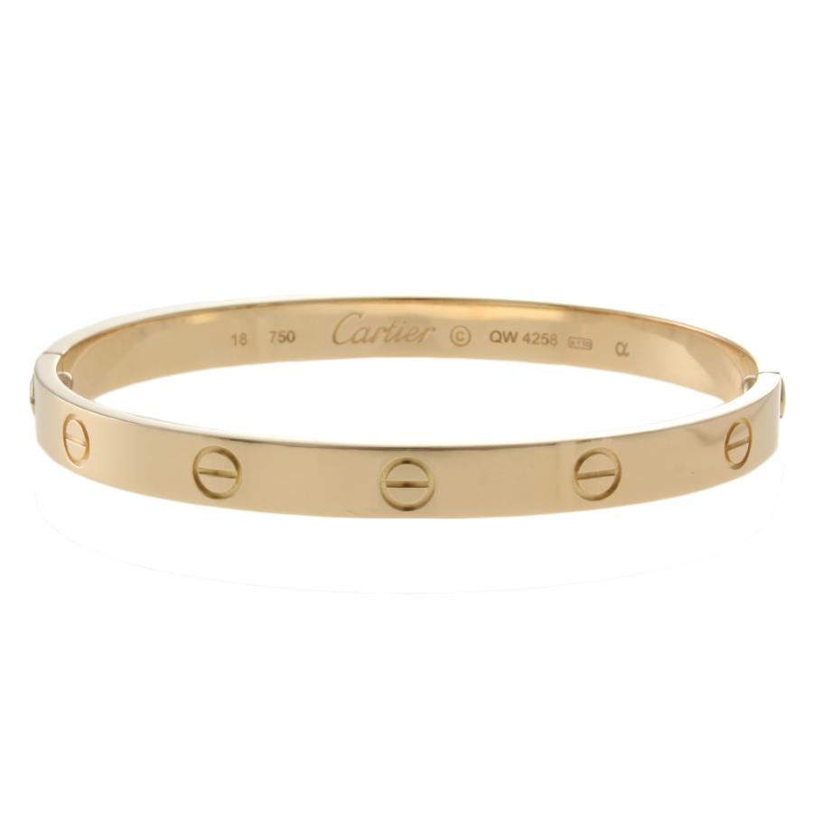 Cartier（カルティエ） ラブブレス ＃18 ドライバーなし バングル 18金