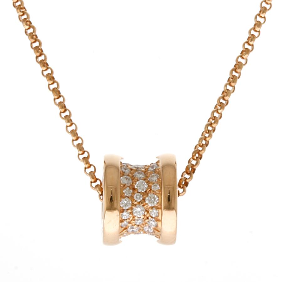 BVLGARI ブルガリ ビーゼロワン ネックレス 18金 K18ピンク BVLGARI ブルガリ ビーゼロワン ネックレス 18金 K18ピンク