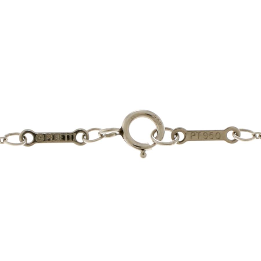 【美品】ティファニー pt950 バイザヤード ダイヤ ネックレス 7067 TIFFANY&Co.（ティファニー） バイザヤード ネックレス Pt950プラチナ