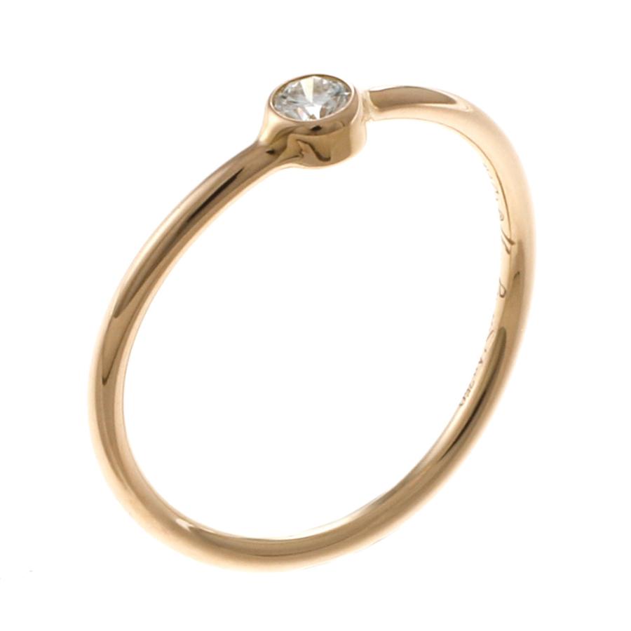 TIFFANY&Co.（ティファニー） ウェーブ シングルロウ リング 指輪 7.5 